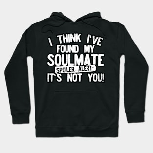 I Think I've Found My Soulmate... Spoiler Alert Its Not You! Hoodie